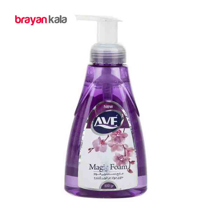 عکس اصلی مایع دستشویی فوم اوه 500 گرمی مدل magic foam